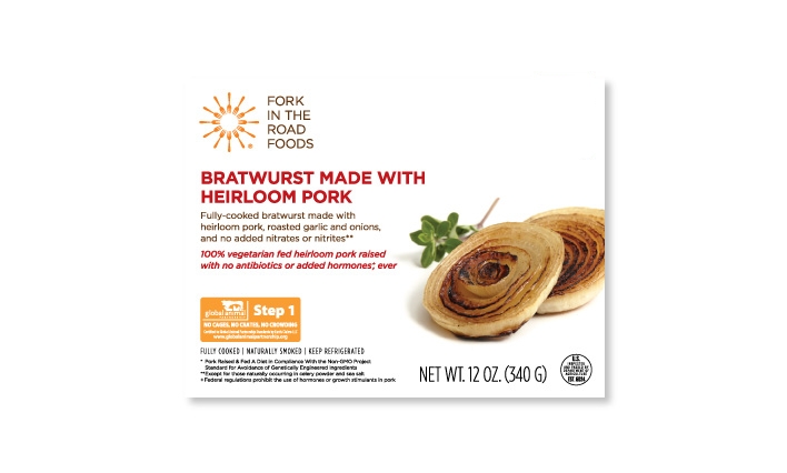 Bratwurst Made with Heirloom Pork